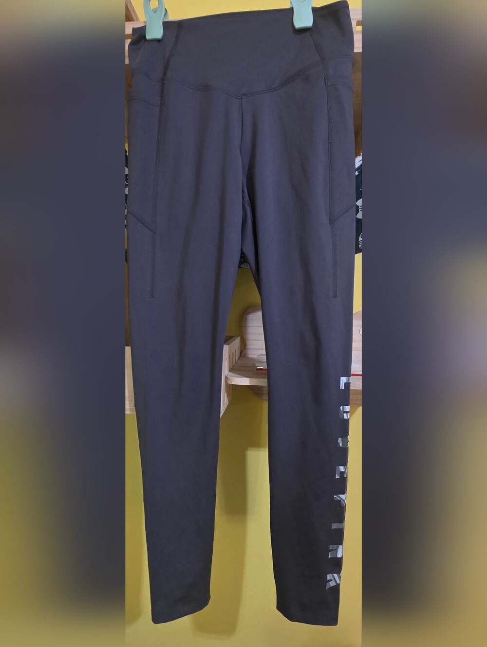 Women's Dark Gray Athletic Jogger Pants - Branded Logo Detail